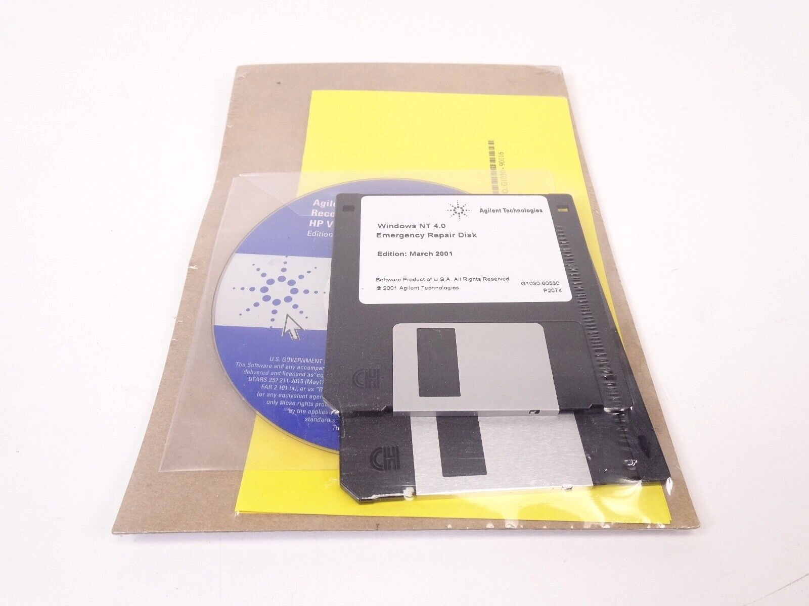 Agilent G1030-60527 | Windows NT 4.0 Repair Disk |