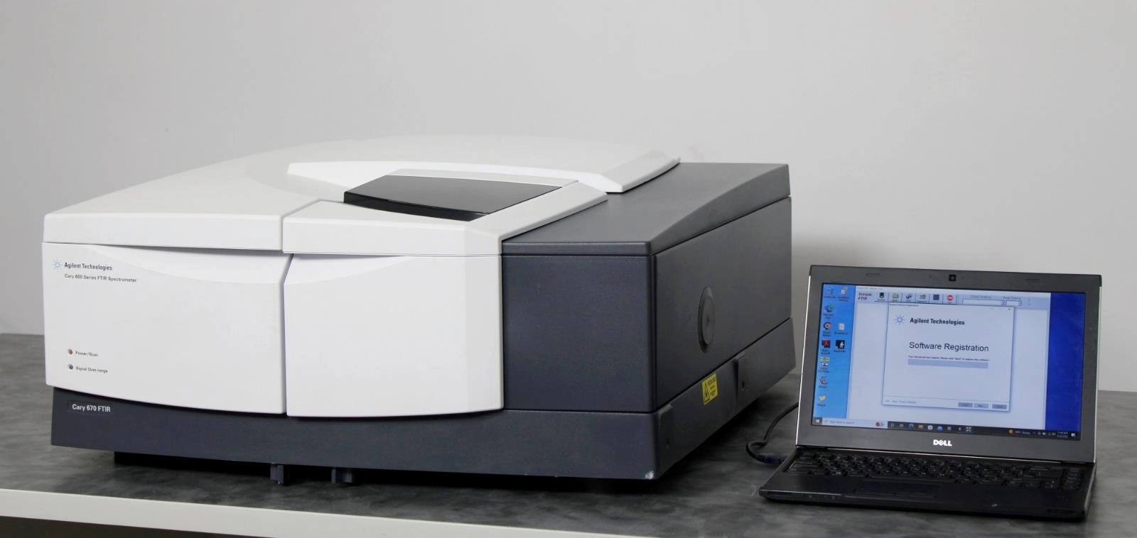 Agilent Cary 670 FTIR Spectrometer with Laptop and Warranty