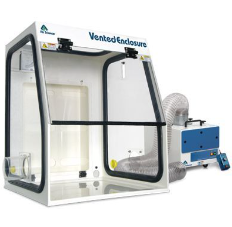 Vented Balance Enclosures™ Provide Particulate Containment Using Ductless Technology, Prices Start at only $947