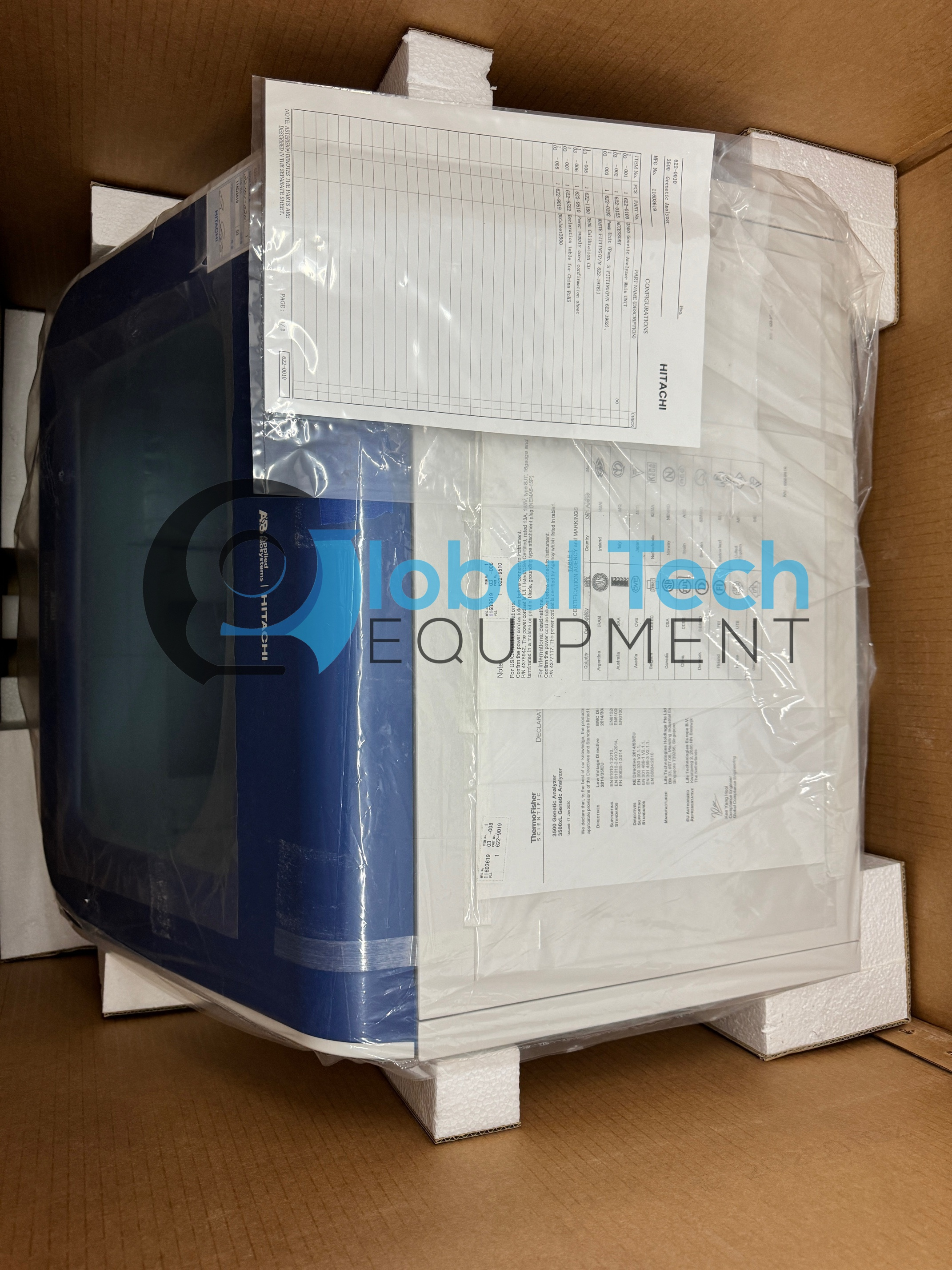 New in Box - 2020 Thermo ABI 3500 Genetic Analyzer with installation Kit