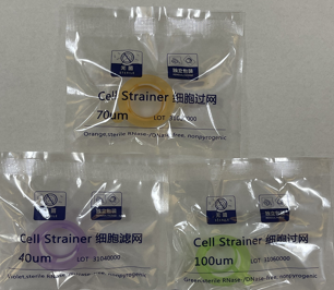 JJtech Biotechnology 40um,70um,100um Cell Strainers Sterile Single Packed 