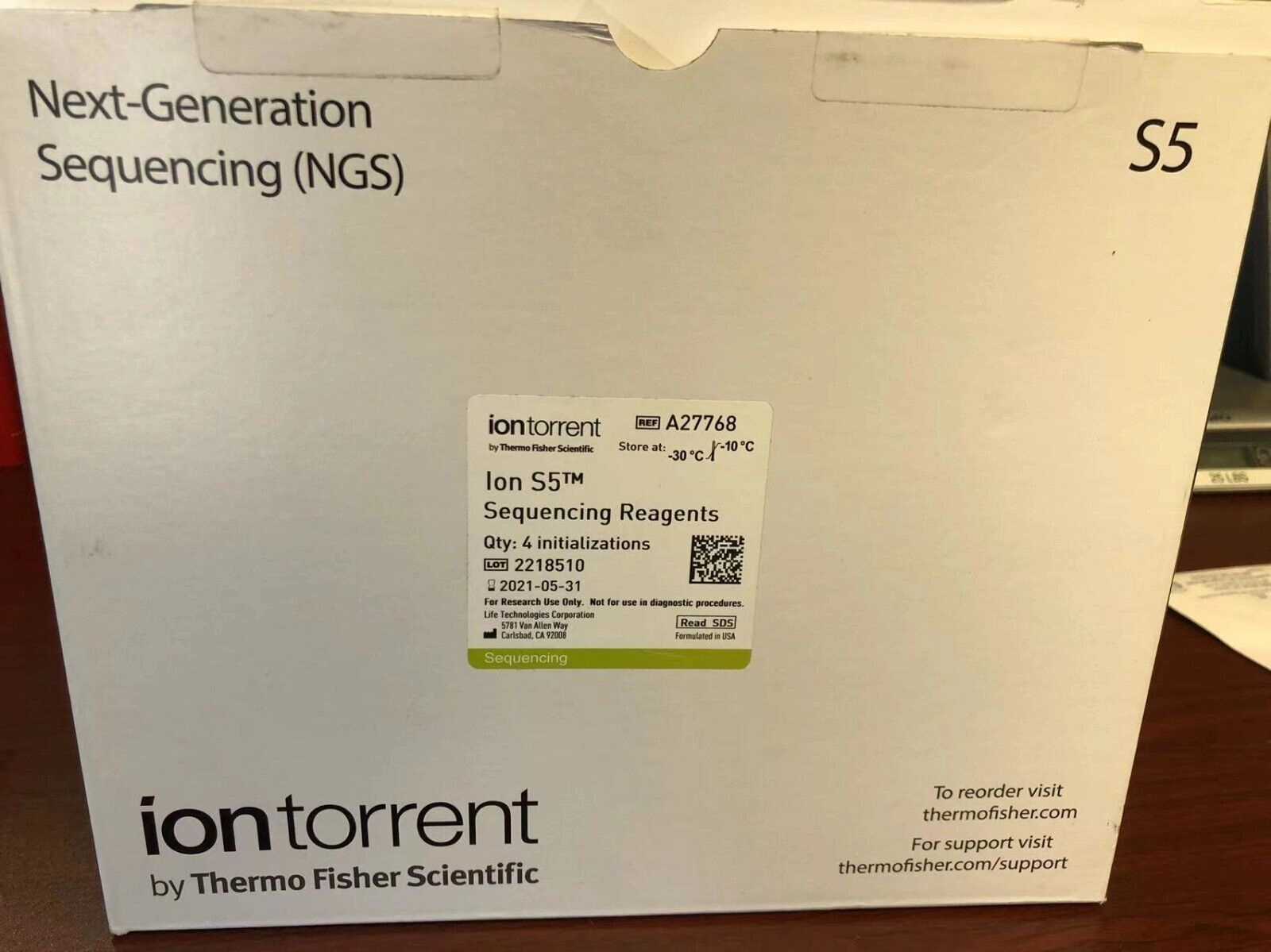 Thermo Fisher Life Technologies Torrent Ion S5 Seq