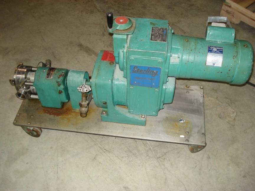 Used Tri-Clover Rotary Pump Model PRED10