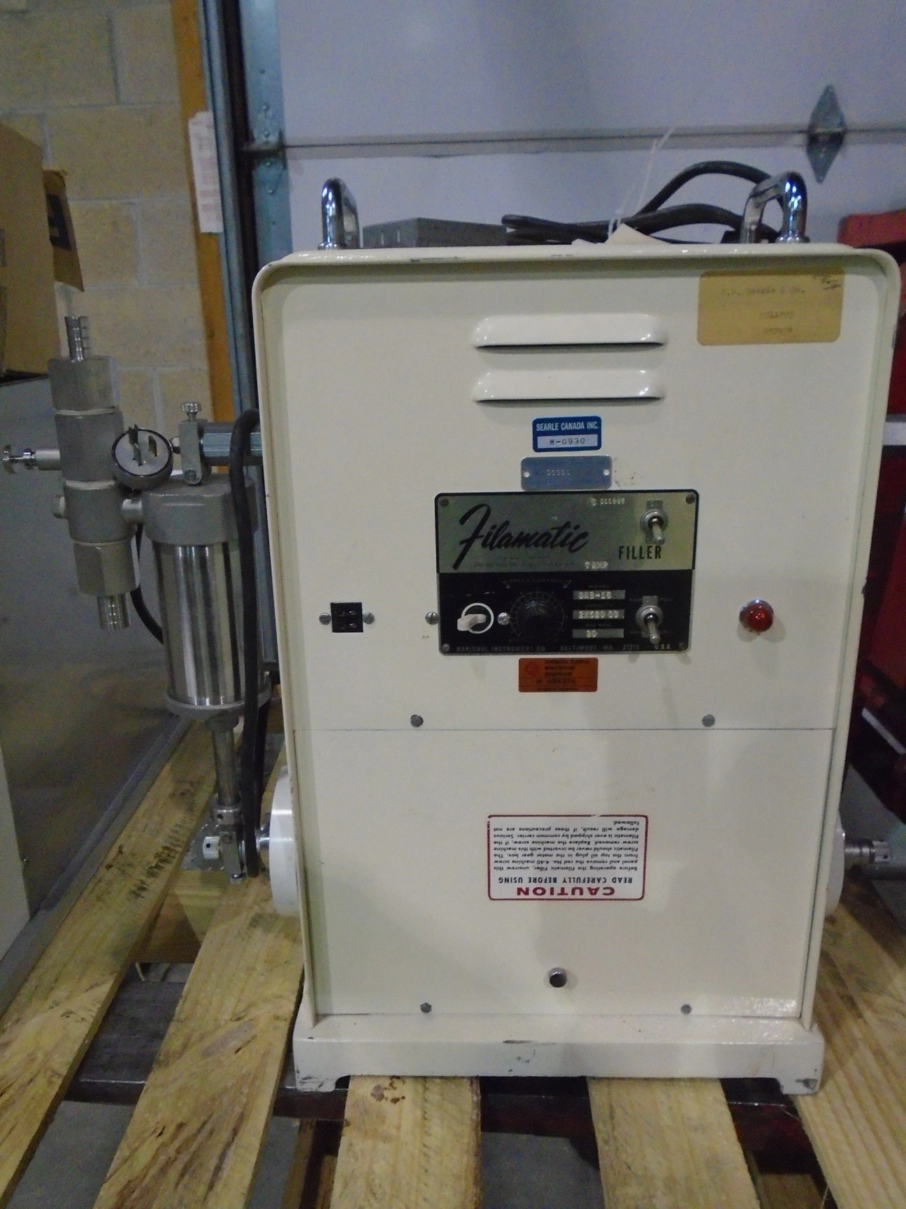 Used Fillamatic 500ML Single Station Piston Filler