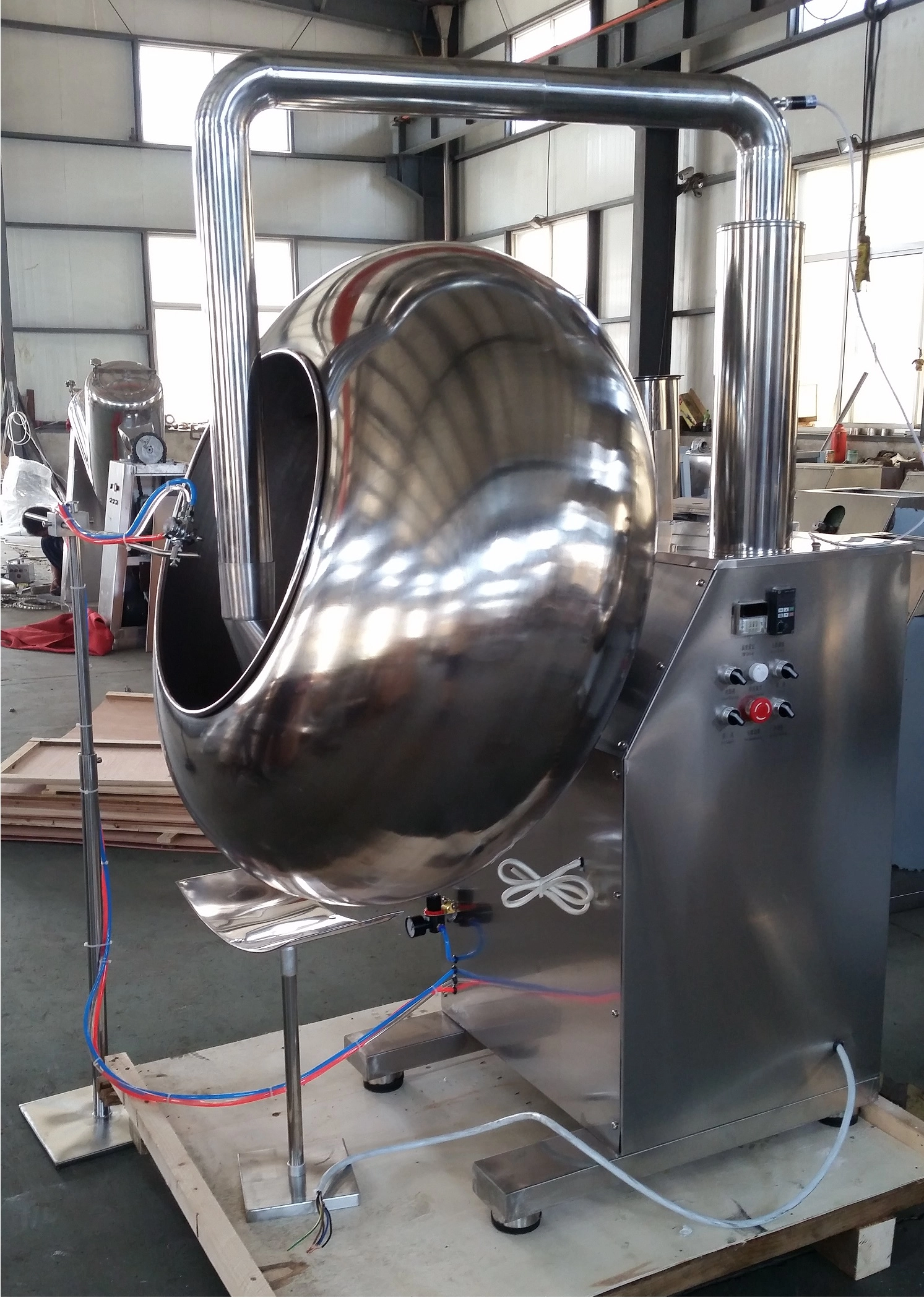 New 32inch Stainless Steel Round Coating System Model BY-800B