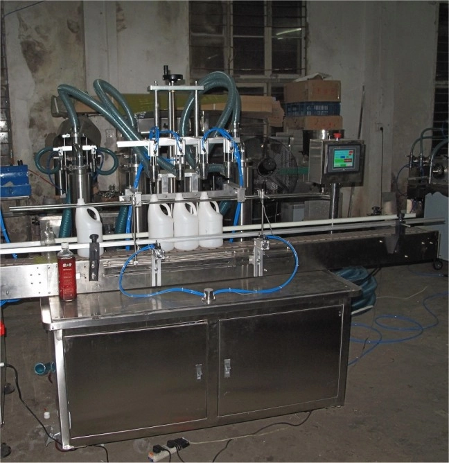 New 4 Head Automatic Liquid Filler Model R-4