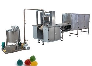 New Automatic Gummy/Jelly Candy Depositing Line Model GD50Q