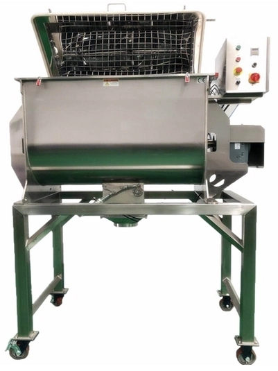 New 7 Cubic Foot Working Capacity Stainless Steel Double Ribbon Blender