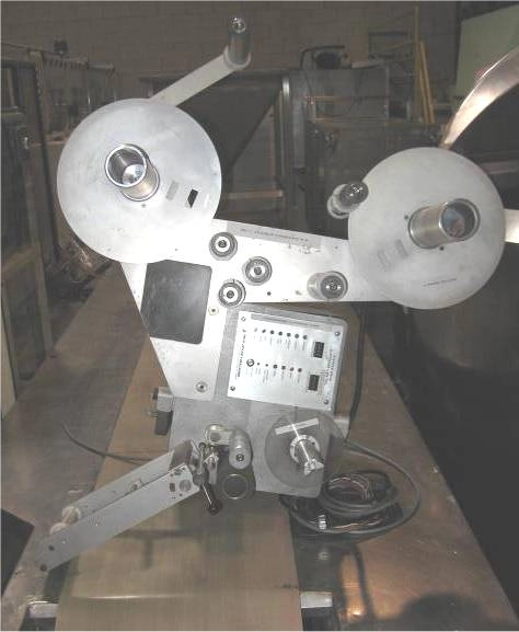 Used New Jersey Autocolt II Pressure Sensitive Labeling Head Model 305S