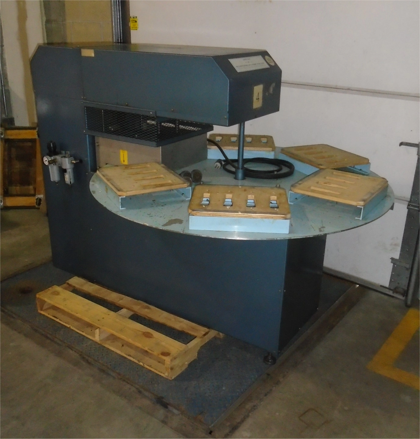 Used RBS Automatic Rotary Blister Machine Model TBS