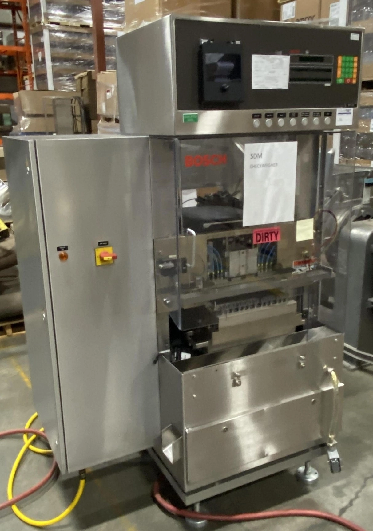 Used Bosch Model KKE2000S Capsule CheckWeigher