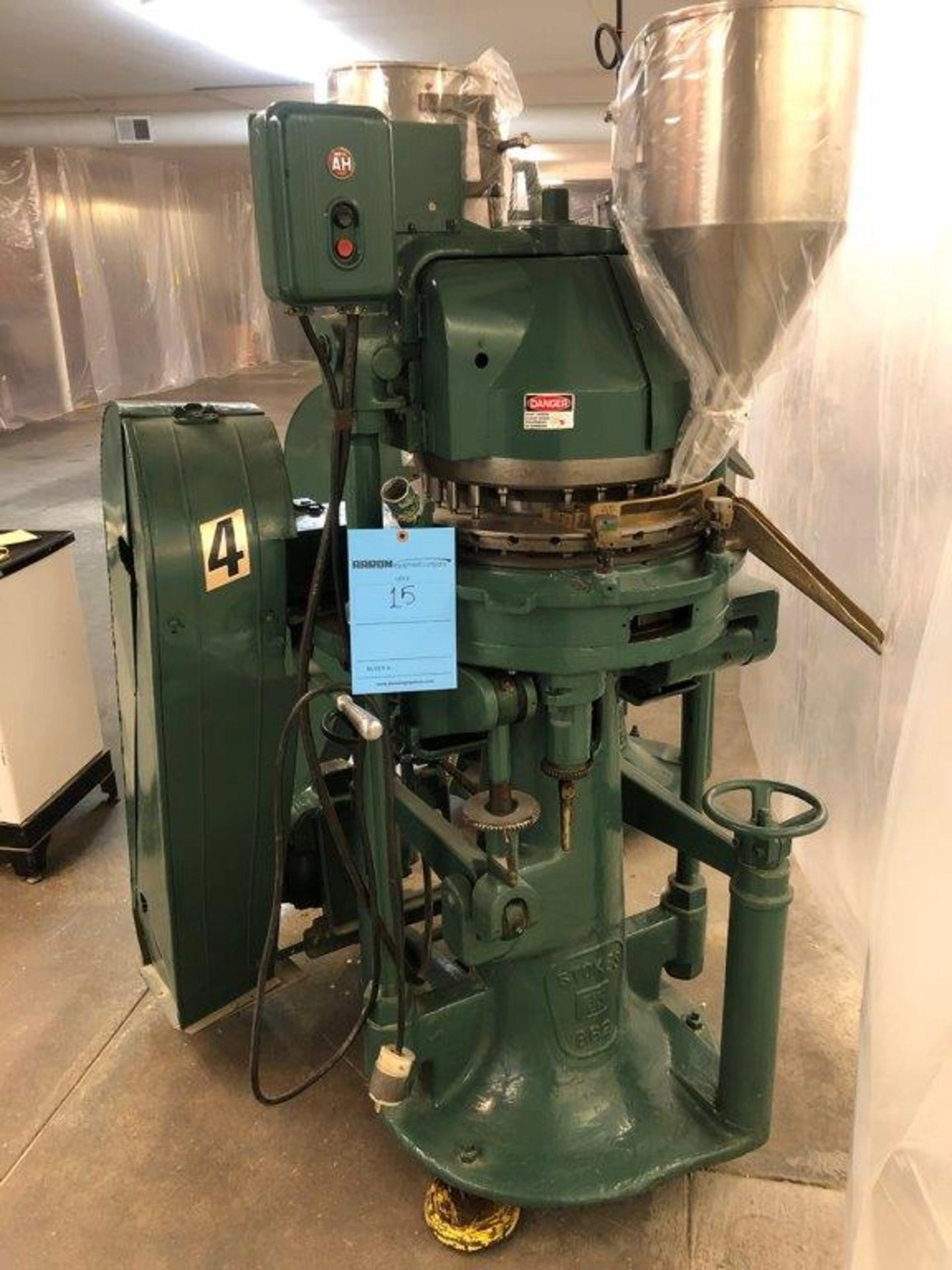 Used Stokes Model BB2 33 Station Double Layer Rotary Tablet Press