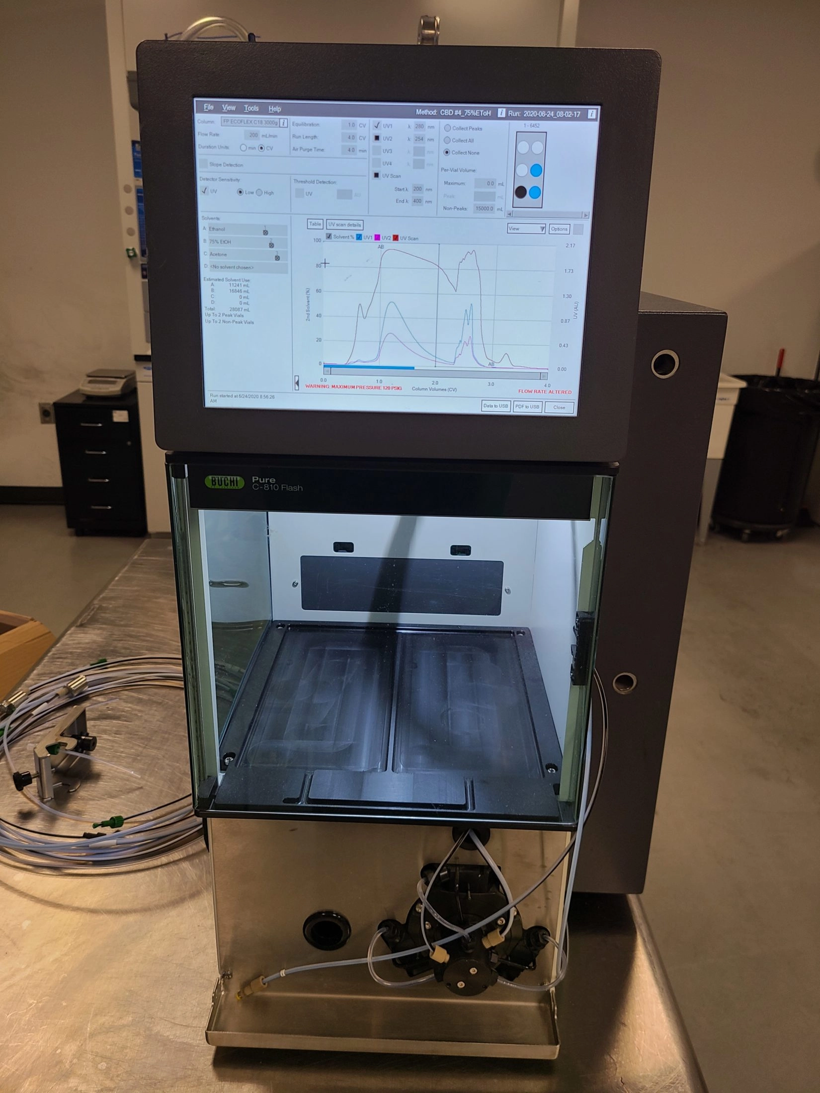 BUCHI Pure C-810 Flash Chromatography System