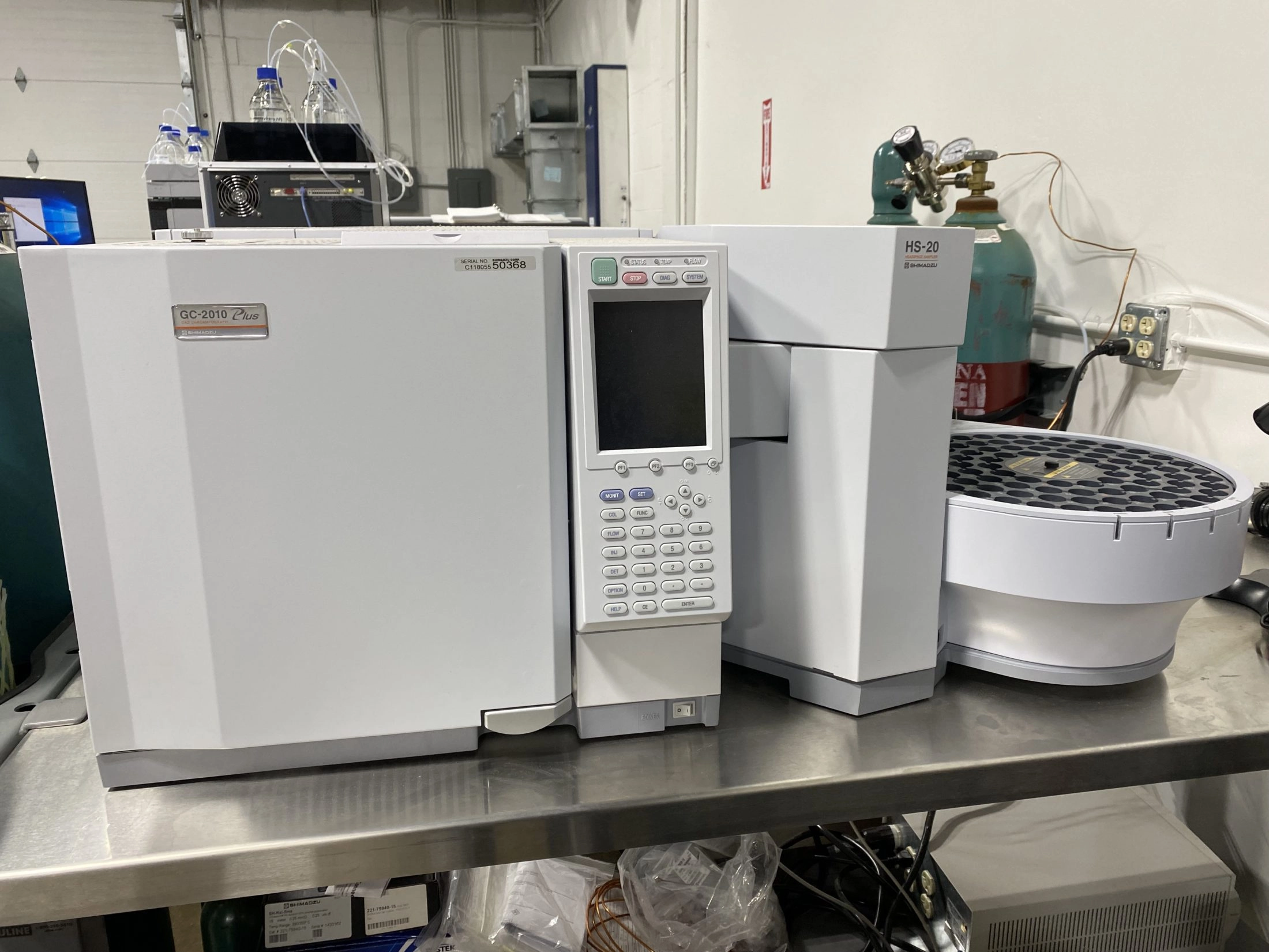 Shimadzu GC-2010 Plus with Autosampler