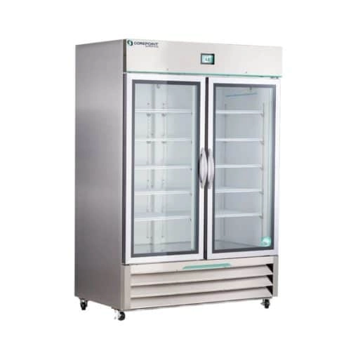 49 cu. ft. Corepoint Scientific&trade; White Diamond Series Laboratory and Medical Stainless Steel Refrigerator