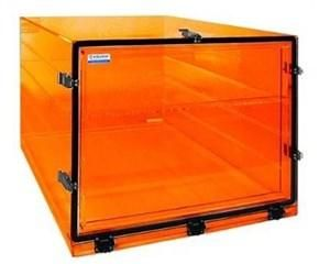 Cleatech 1400-1-AC/I One Door Desiccator Cabinet Amber Acrylic