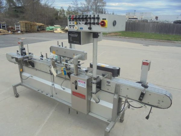 Accraply 350PW Pressure Sensitive Spot/Wrap Around Labeler With Coder