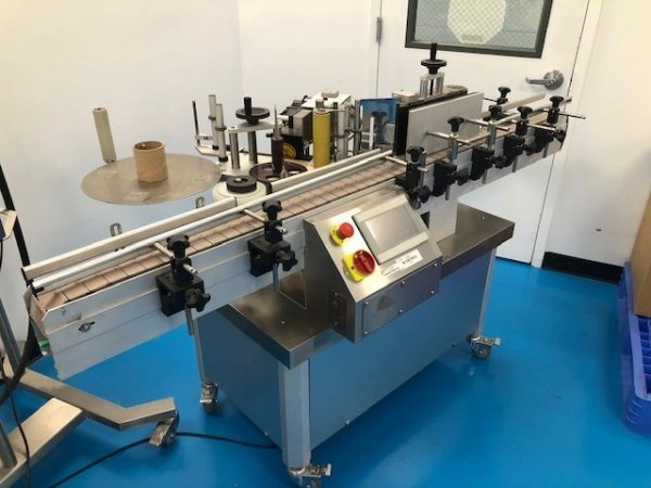 CVC Spot/Wraparound Automatic Pressure Sensitive Labeler, Single Phase Electrics