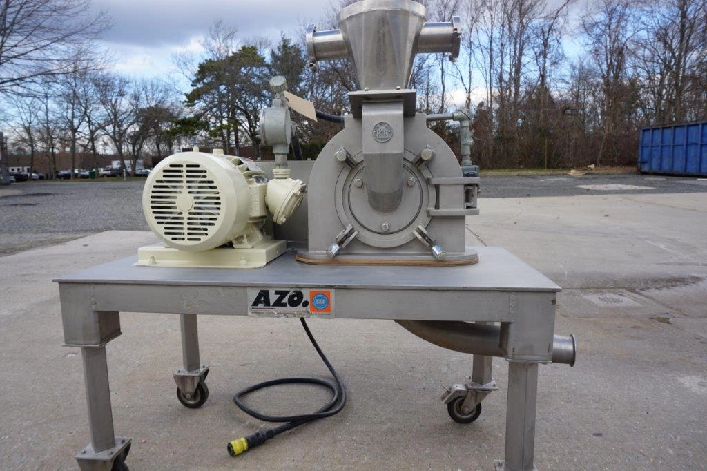 AZO Bauermeister UT-02 Stainless Universal Turbo Grinding Mill, 10 HP, XP
