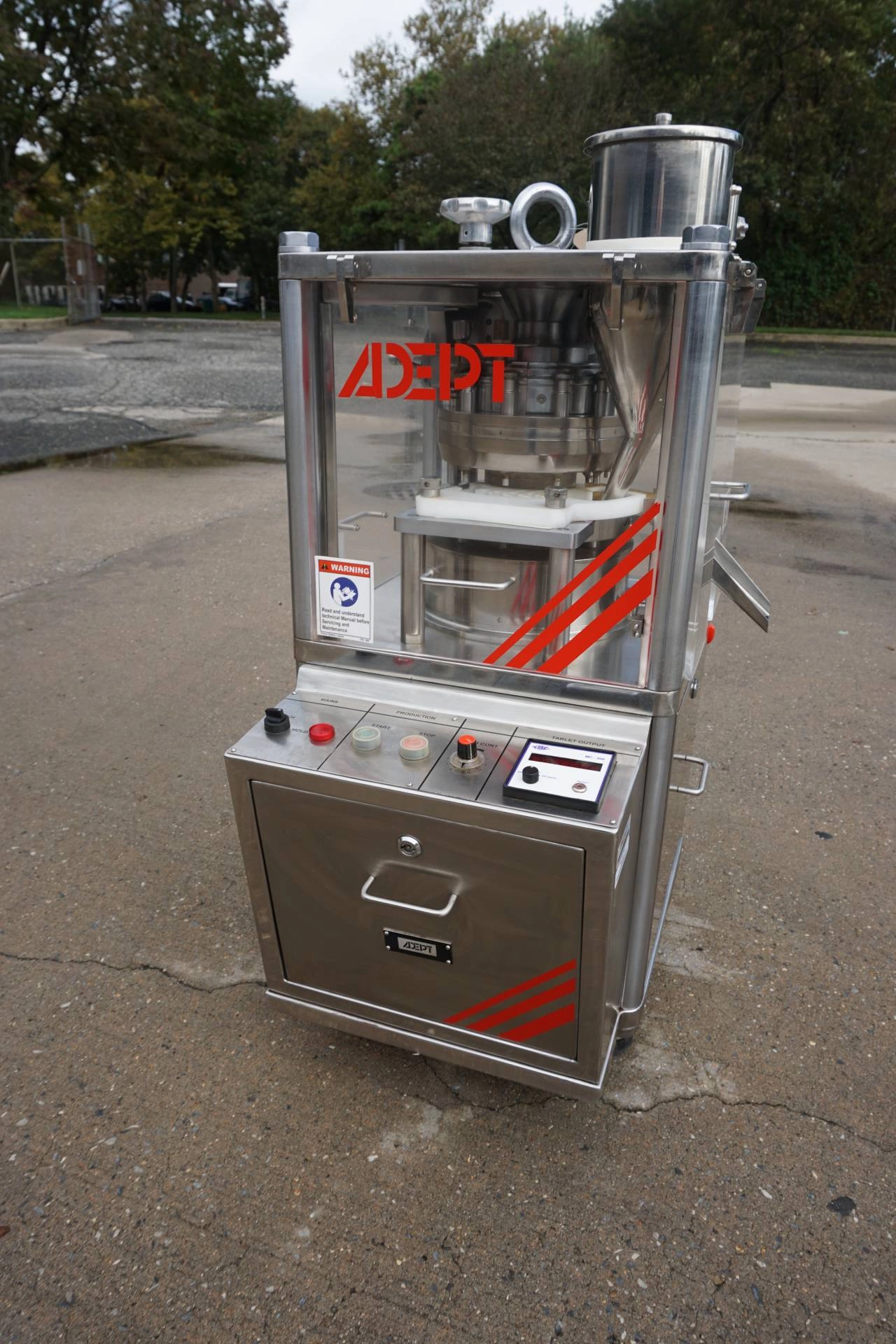 Adept 10 Station R&amp;D Tablet Press, GMP