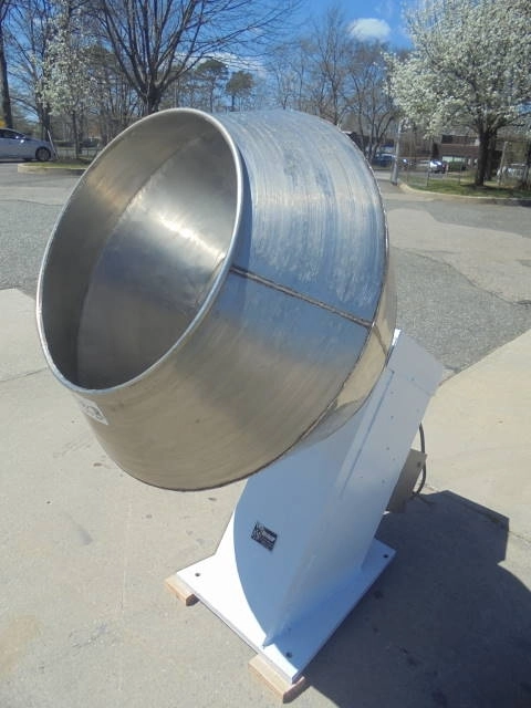 36 Inch Diameter Stainless Steel Coating Pan, 1 HP Motor