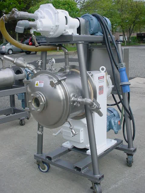 Cornell D-16 Stainless Steel Sanitary Versator, Explosion Proof Drive