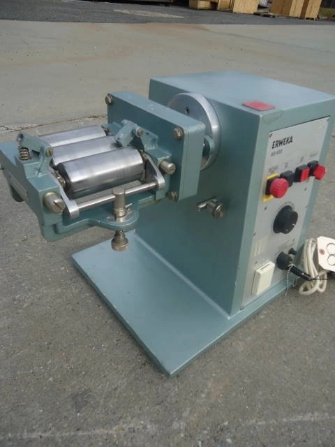 Erweka 2 In. X 4-1/2 In. Lab Three Roll Mill