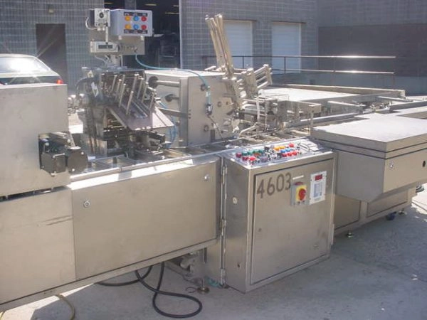 Iwka Horizontal Tube Cartoner With Leaflet Inserter