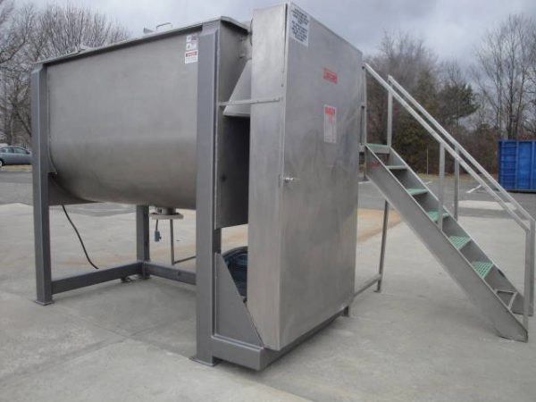 120 Cu.ft. Stainless Double Ribbon Blender