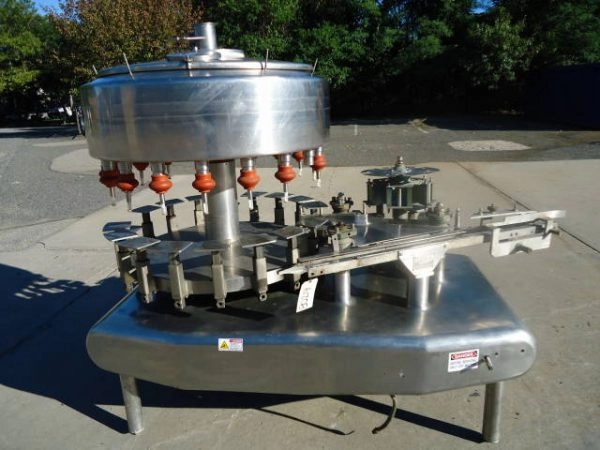 Federal G-185 Rotary Liquid Filler, Stainless Steel