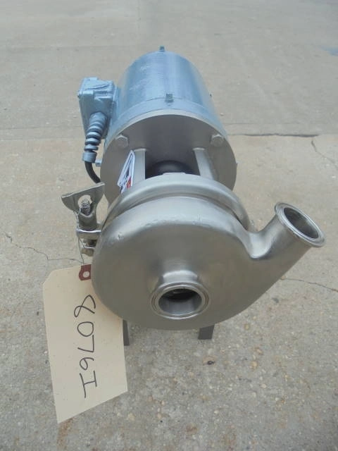 1-1/2 In. X 1-1/4 In. Stainless Sanitary Centrifugal Pump, 1 HP