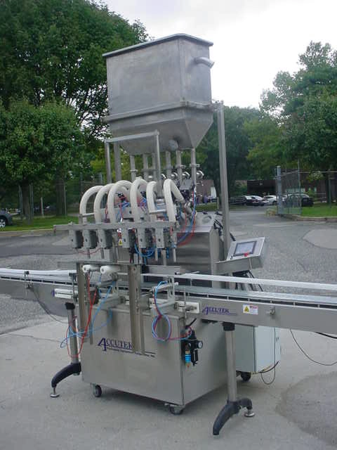 Accutek Avf6-32 Six Piston Automatic Filling Machine