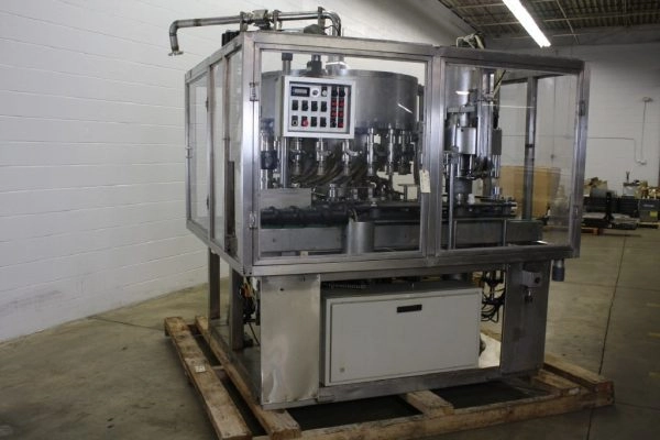 Ausere 20 Head Monoblock Rotary Piston Filler and Capper