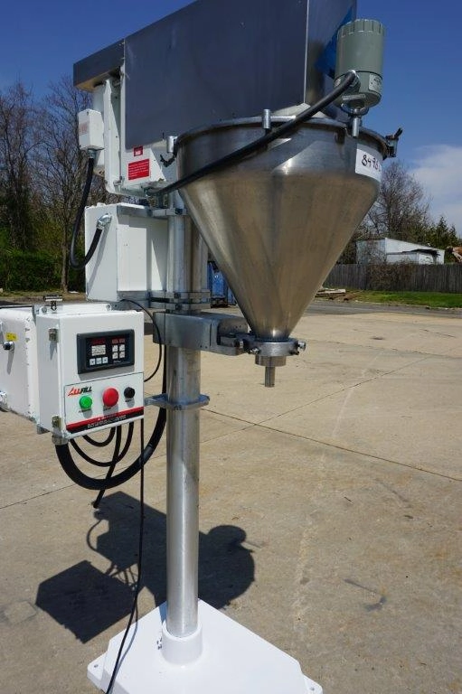 All Fill Single Auger Powder Filler, Foot Switch Actuated