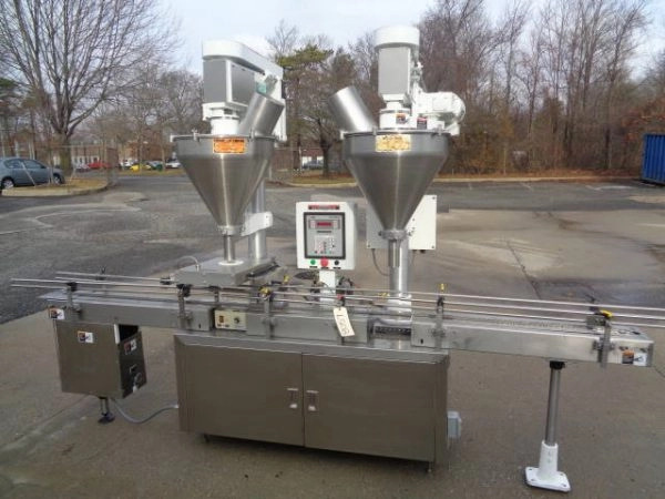 All-Fill Model DHA-400 Dual Head Automatic Powder Filling Machine