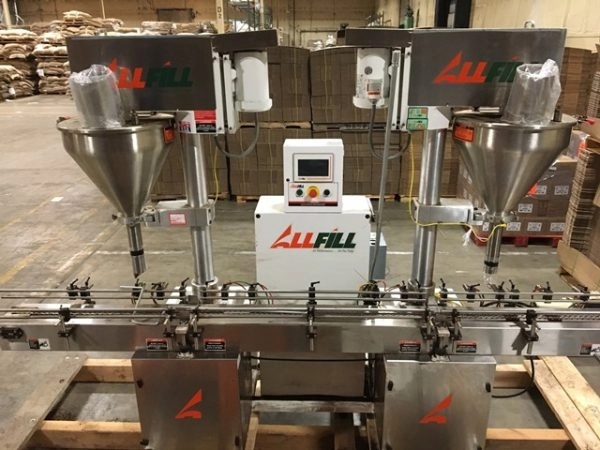 All Fill DHA-600 Dual Auger Automatic Powder filler