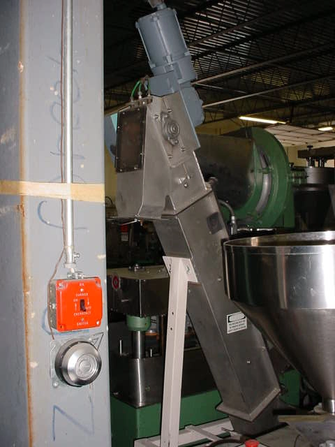 Ss Cap Feeder/Bucket Elevator, 72&Prime; Discharge Height