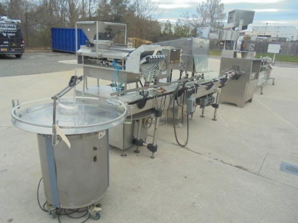 Tablet/Capsule Bottling Line With Swift Pack &amp; Kaps-All Capper