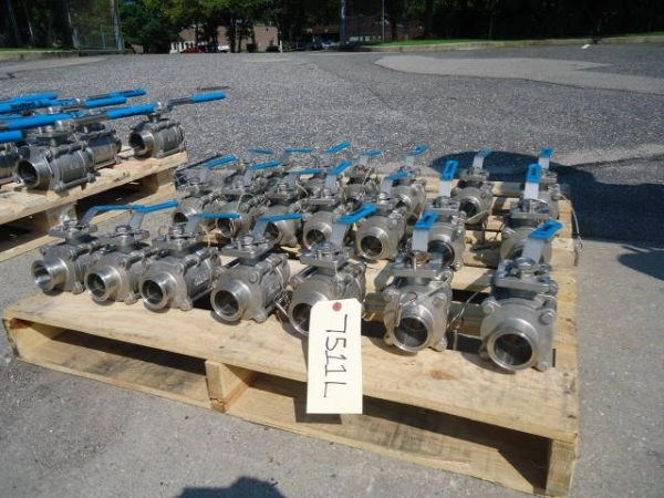 Bradford 2&Prime; Diameter Stainless Steel Ball Valves (20)