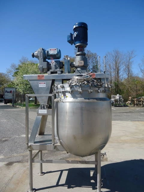 150 Gallon Gifford Wood &ldquo;Agi-Mixer&rdquo; Triple Motion Kettle, 316 Stainless Steel