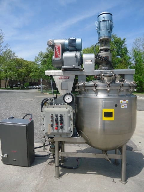 150 Gallon Greerco Stainless Steel &ldquo;Agi-Mixer&rdquo; Vacuum Kettle, Explosion Proof