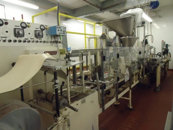 Bartelt IM-7 Pouch Packager &amp; Cartoning Line