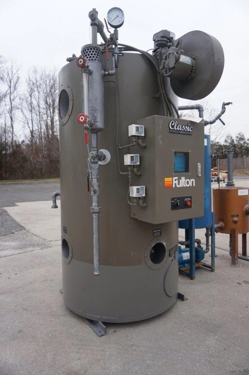 Fulton FB-020-A Natural Gas Boiler, Mfd. 2012