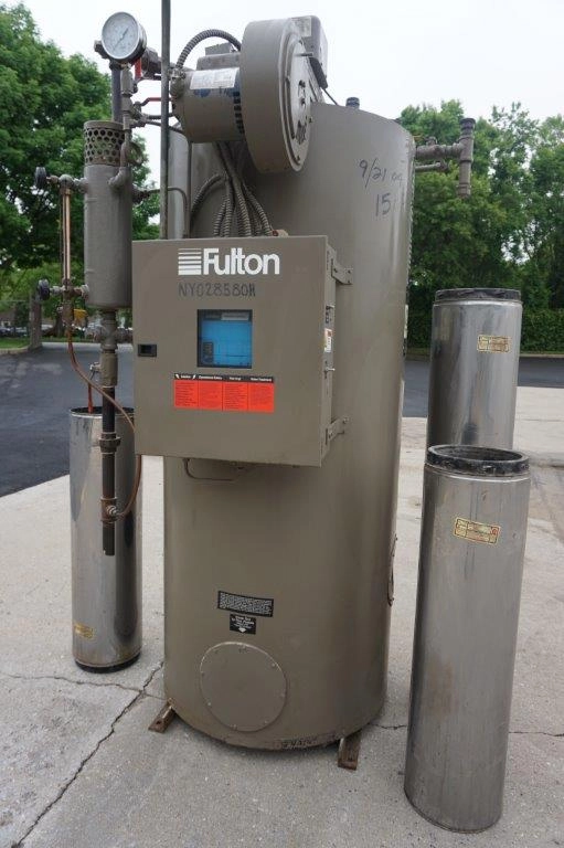 Fulton FB-015-A Fuel Fired Steam Boiler, Natural Gas