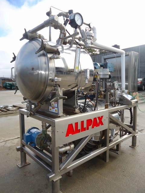 Allpax 2402 Stainless Steel R &amp; D Retort, Programmable