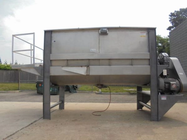 200 Cu.Ft. Stainless Steel Double Ribbon Blender, 40 HP