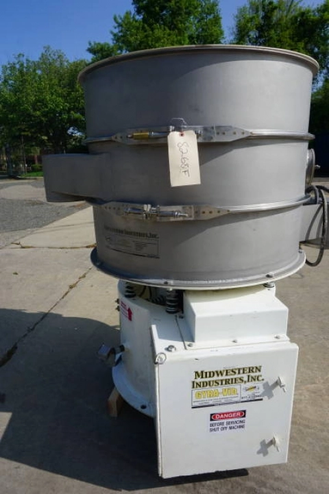 Midwestern Industries 36 in. Dia. Stainless Two Deck Screener/Sifter-