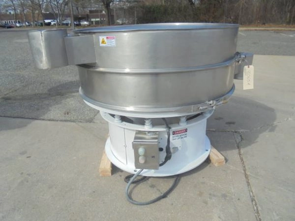 Sweco 48 In. Stainless Steel Screener/Separator, 2.5 HP