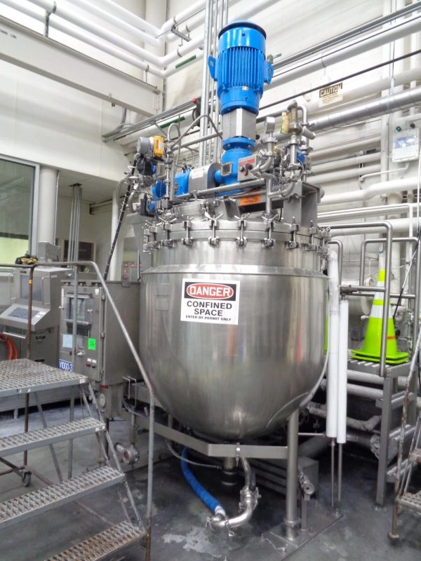 250 Gal Greerco SS Triple Motion &ldquo;Agi-Mix&rdquo; Kettle-Reactor