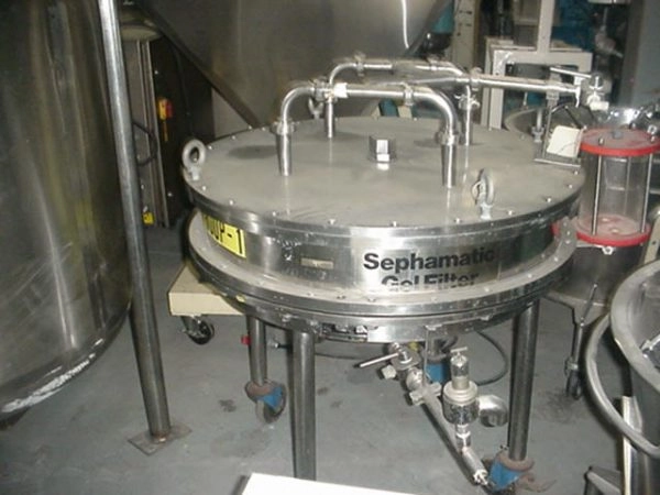 Pharmacia 75 Litre Sephamatic/Bioprocess Filter Column-